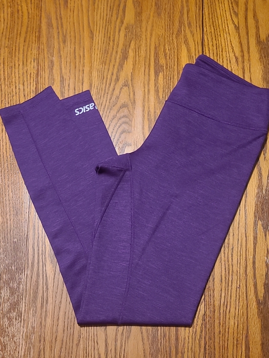 Asics Pants - Asics Purple Performance Athletic Pants - Medium